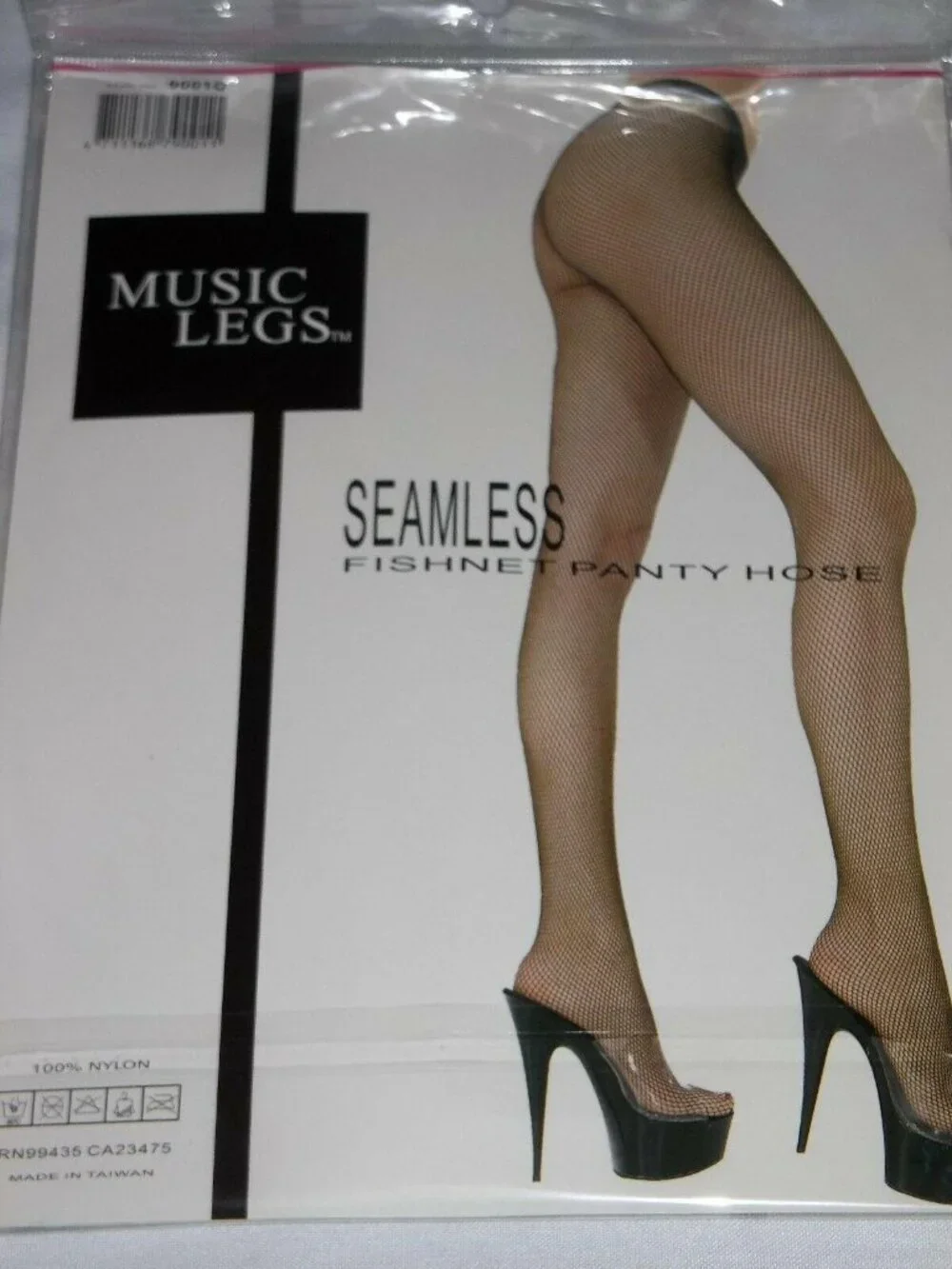 Halloween Costume Adult Womans Lime Green Neon Fishnet Nylons Pantyhose One Size